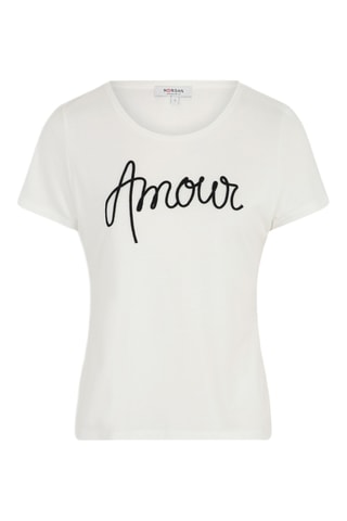 T-shirt droit - Blanc