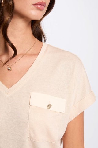 T-shirt - Beige