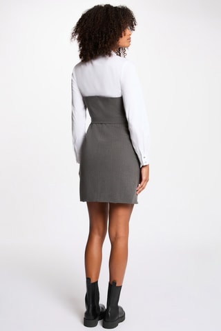 Robe chemise - Gris