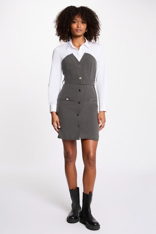 Robe chemise - Gris