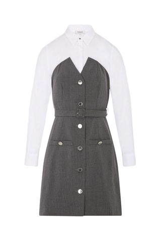 Robe chemise - Gris