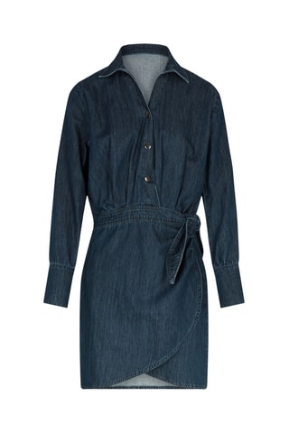 Robe chemise - Bleu