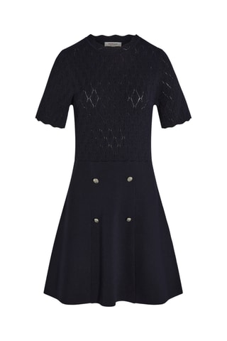 Robe patineuse - Bleu marine