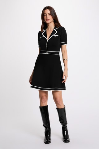 Robe patineuse - Noir