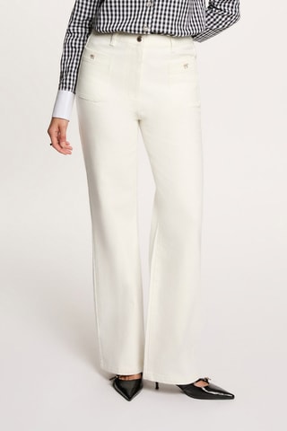 Jean wide legs - Blanc