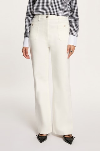 Jean wide legs - Blanc
