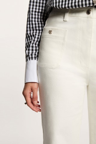 Jean wide legs - Blanc