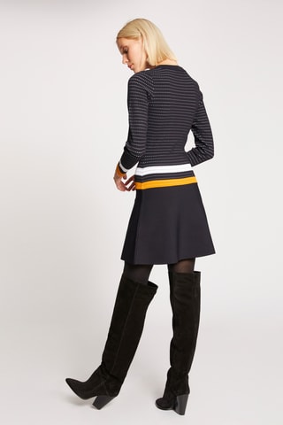 Robe patineuse - Bleu marine