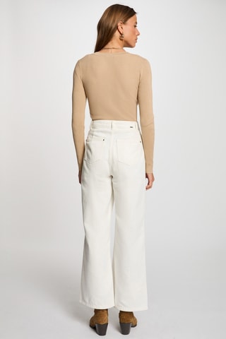 Pull slim - Marron clair