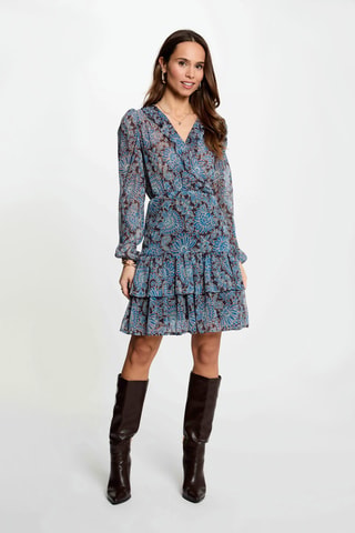 Robe patineuse - Bleu