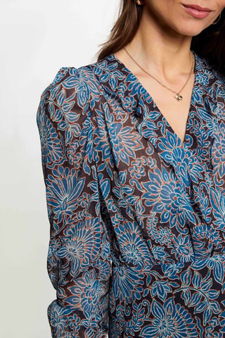 Robe patineuse - Bleu