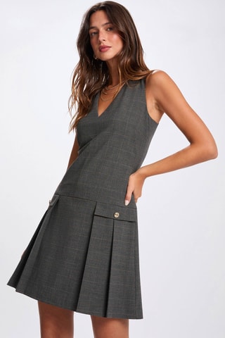 Robe trapèze - Gris