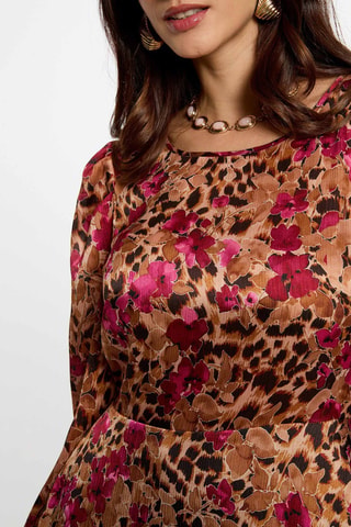 Robe patineuse - Multicolore