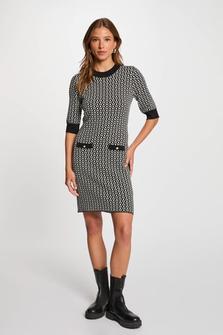 Robe droite - Noir