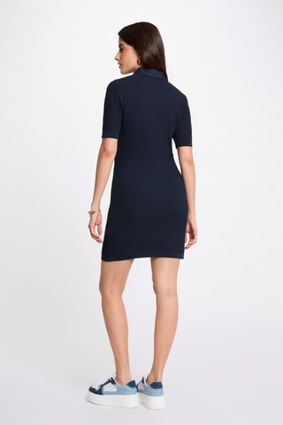 Robe chemise - Bleu marine