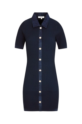Robe chemise - Bleu marine