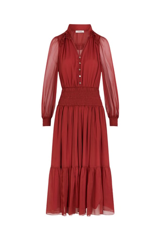 Robe midi - Orange