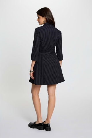 Robe chemise - Bleu marine
