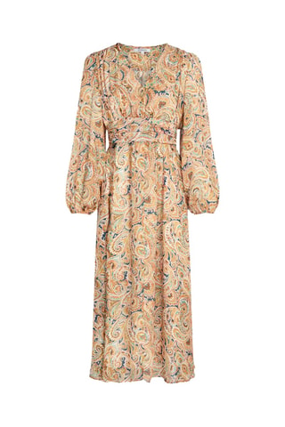 Robe midi - Multicolore
