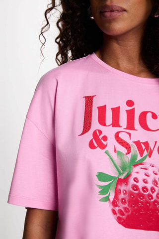 T-shirt cropped  - Rose