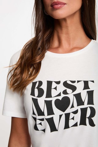 T-shirt droit - Blanc