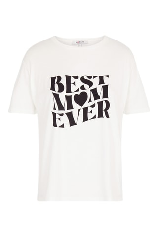 T-shirt droit - Blanc
