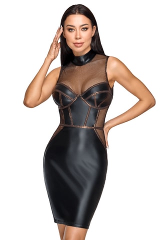 Robe fourreau - Noir
