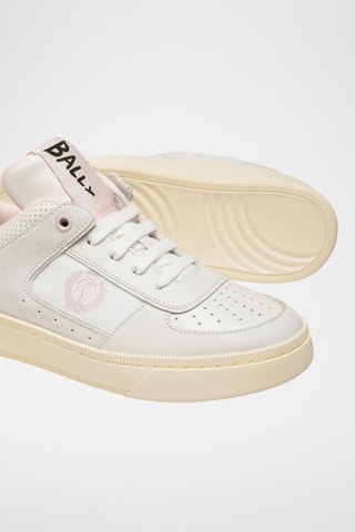 Zapatillas de piel - Blanco