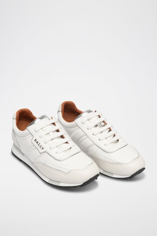 Zapatillas de piel - Blanco