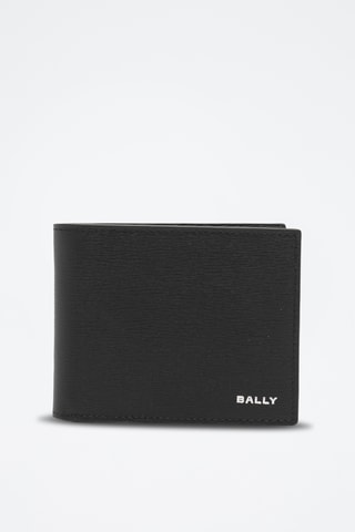 Cartera de piel bovina - Negro