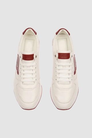 Zapatillas de piel bovina - Blanco