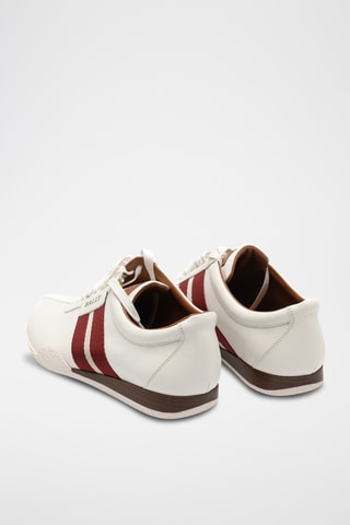 Zapatillas de piel - Blanco
