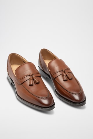 Mocasines de piel bovina - Marrón