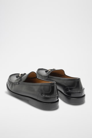 Mocasines de piel bovina - Negro