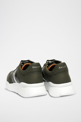 Zapatillas de piel - Caqui
