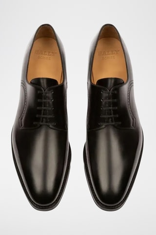 Derbies de piel bovina - Negro