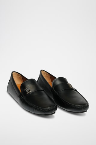 Mocasines de piel ovina - Negro