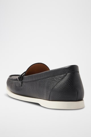 Mocassins en cuir de cerf - Noir
