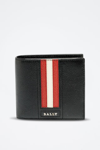 Cartera de piel - Negro