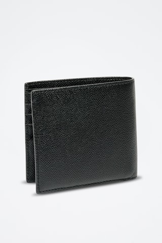 Cartera de piel - Negro