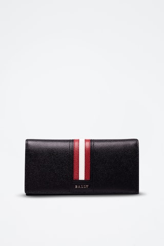 Cartera de piel - Negro