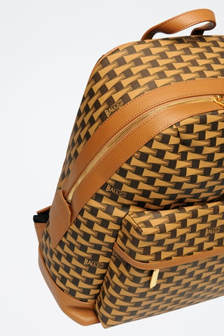 Mochila de piel - Marrón