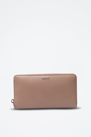 Cartera de piel - Marrón claro