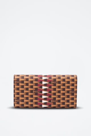 Cartera de piel - Camel