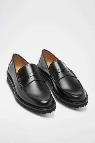 Mocasines de piel bovina - Negro