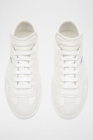 Zapatillas de piel bovina - Blanco