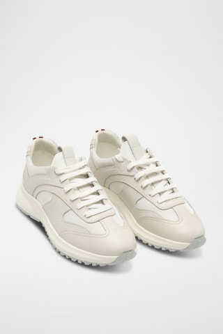 Zapatillas de piel - Blanco
