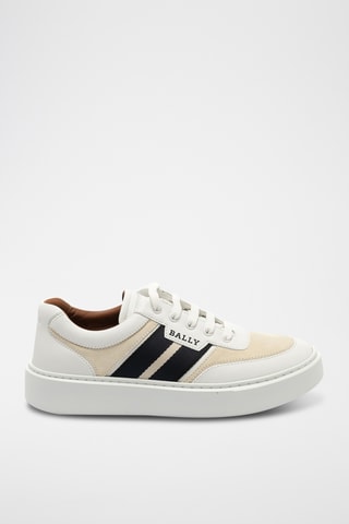 Zapatillas de piel bovina - Blanco