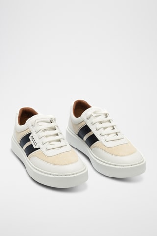 Zapatillas de piel bovina - Blanco