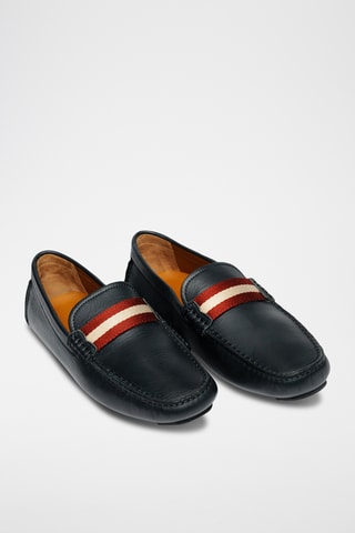 Mocasines de piel bovina - Negro